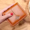 PU Leather Women's Wallets	Short Handbags Zipper Coin Wallet Credit Card Holder Luxury Designer Small Purses for Women 4