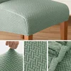 New Jacquard Chair Cover Stretch XL Size Long Back Dining Chair Covers Anti-dirty Seat Slipcovers for Wedding Dining Room Home 5