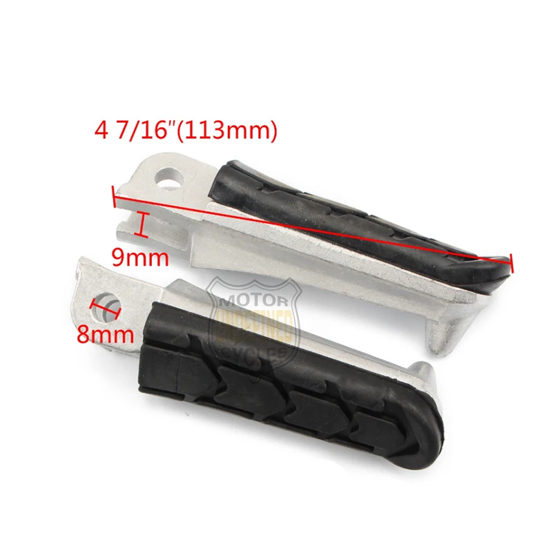 Motorcycle Front Foot Pedals For Honda CB250 CBR600F CB600F NC700 Hornet 250 600