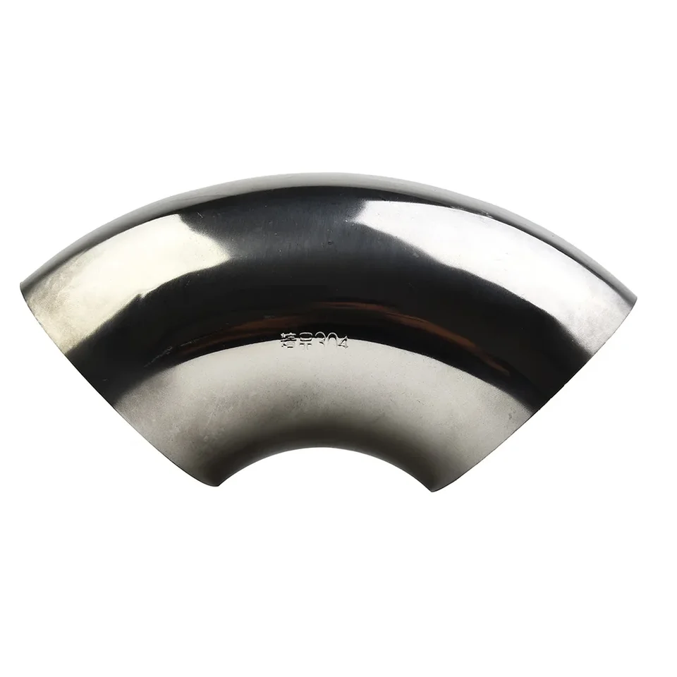 2,5 Zoll Edelstahl Auspuff-Bogen 180° – 304 Edelstahl, Dicht, 1,5D Biegung Für Perfekten Abgasfluss