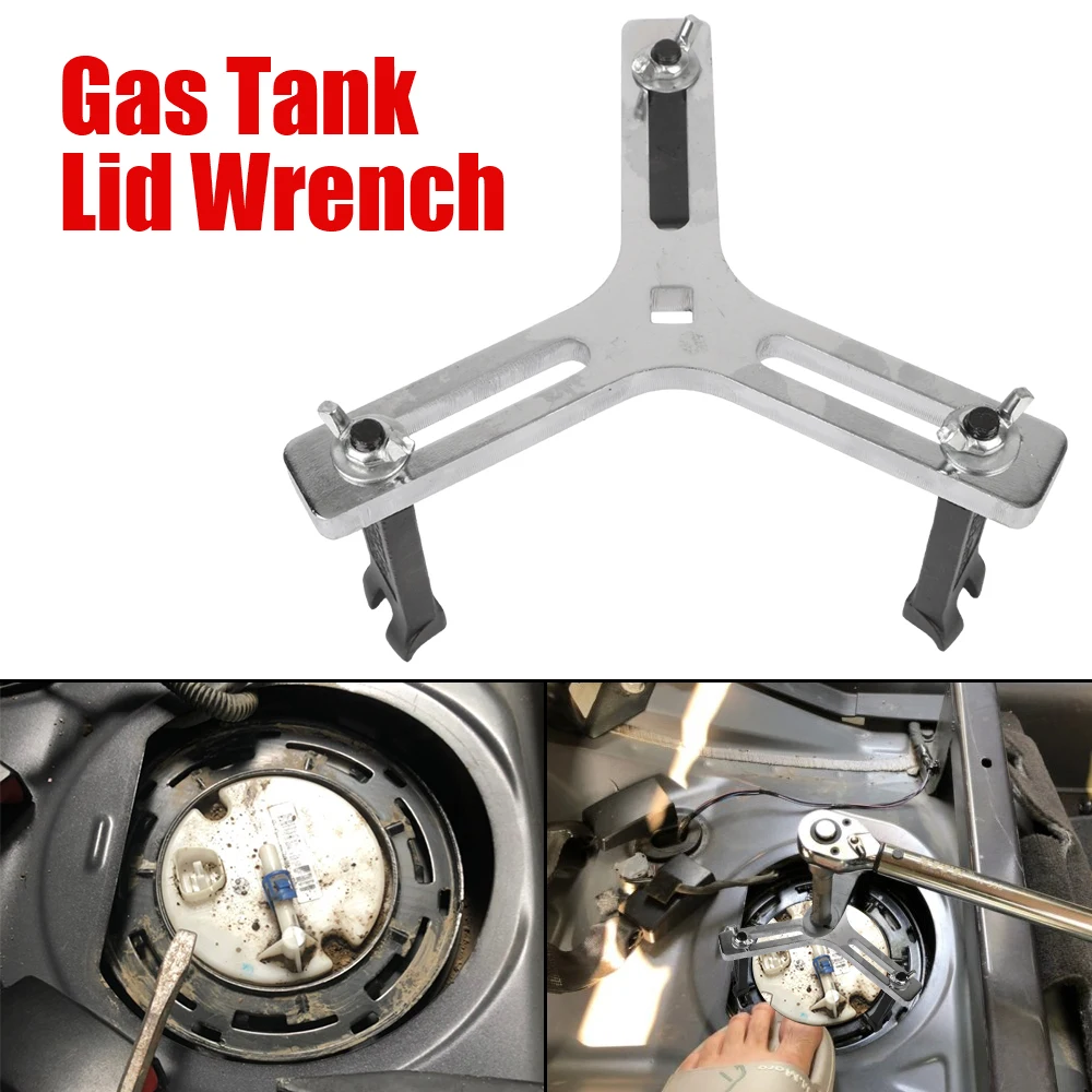 

Adjustable Universal for Straight Bending Fuel Tank Pump Disassembly Gasoline Pump Wrench 3/4 Claw Removal Tool Car Accessories