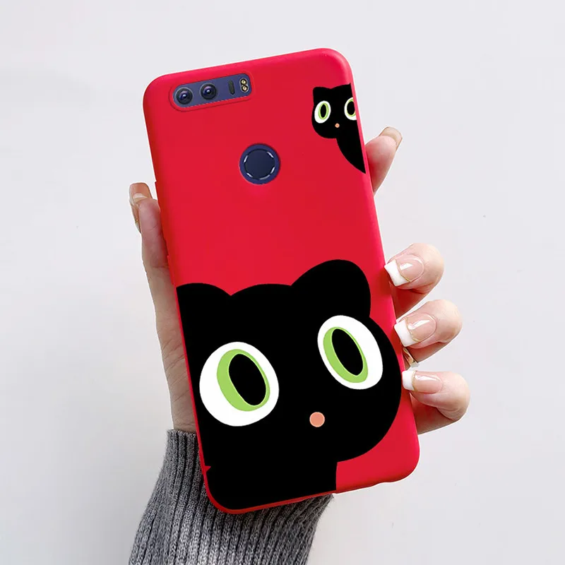 Cute Cat & Funny Dog Silicone Soft Back Cover -