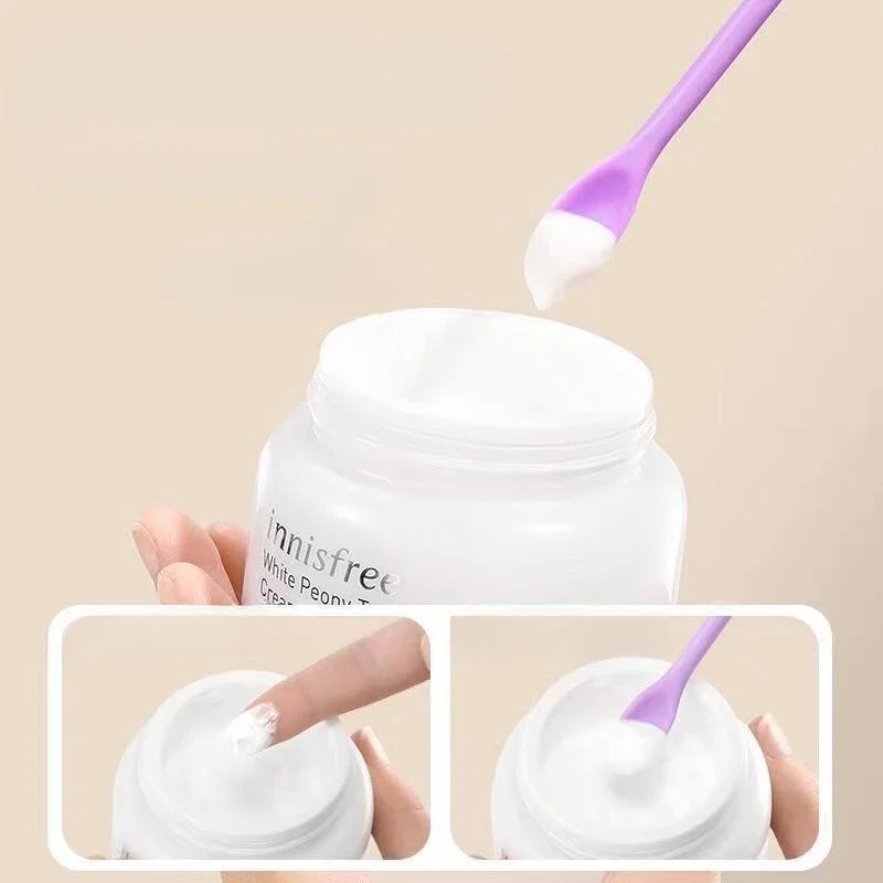 1/3pcs Double-Head Cosmetic Spatula Silicone Scraper Makeup Tool Set