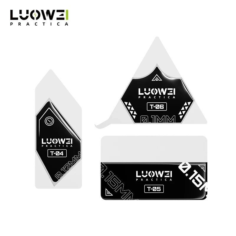 LUOWEI LW-T04 T05 T06 다기능 분해 조각 세트 특수 재료 고강도 번개 분해 필름
