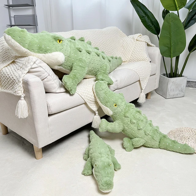 Soft Large Size Crocodile Plush Toy Fluffy Full Stuffed Animals