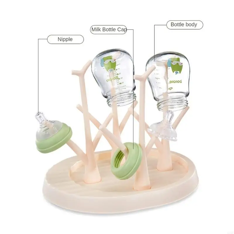 Babies Bottle Drying Rack Babies Bottle Drain Holder Reusable Hold 425F