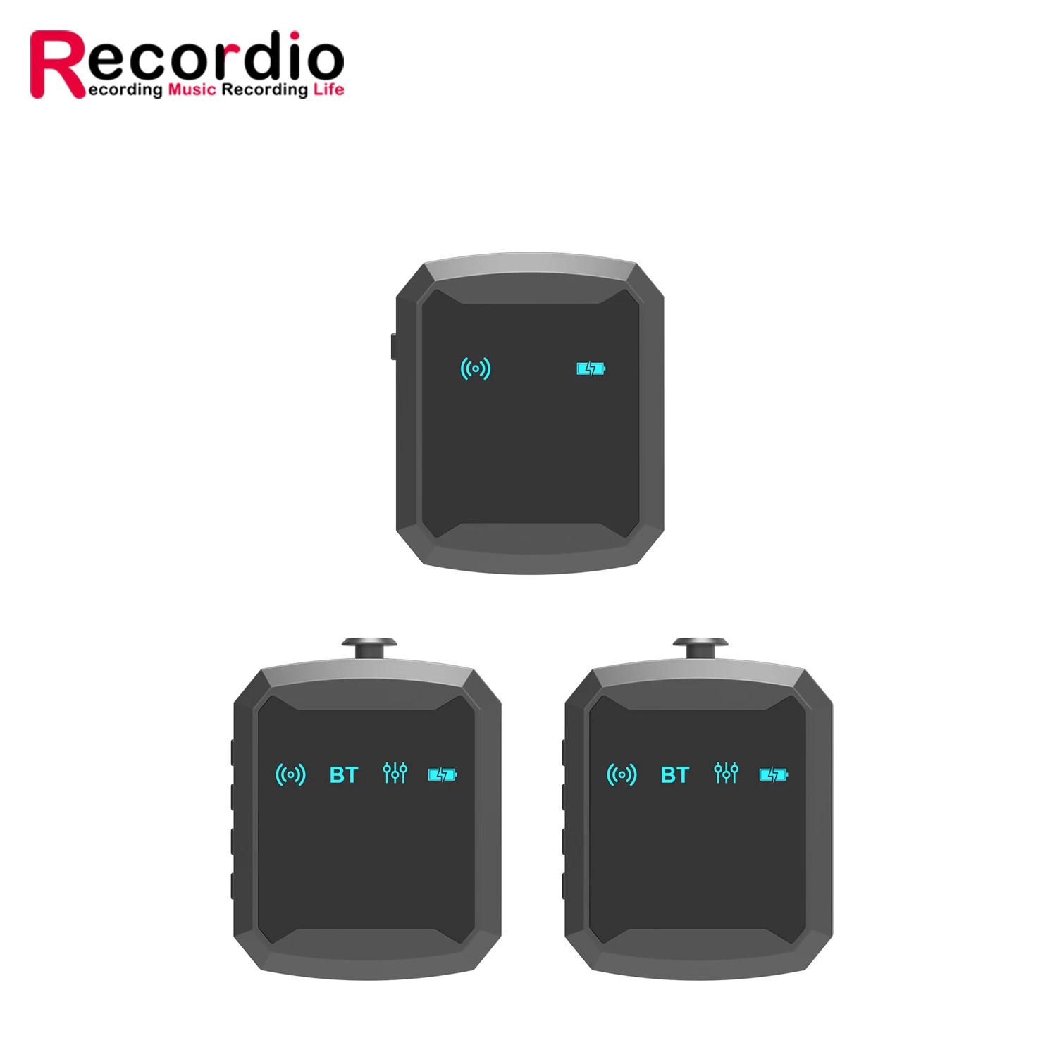 

GAW-830B Two-way monitoring 2.4G wireless lavalier microphone Outdoor Noise Canceling Microphone