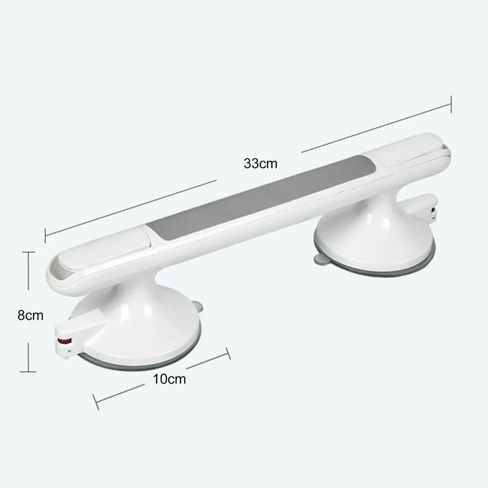 Bathroom Handle Grab Bar Heavy Duty Suction Cup Shower Handle Waterproof Wall-mounted Bar Shower Bathtub Grab Bars for Elderly bathroom handrail,shower handle grab bars