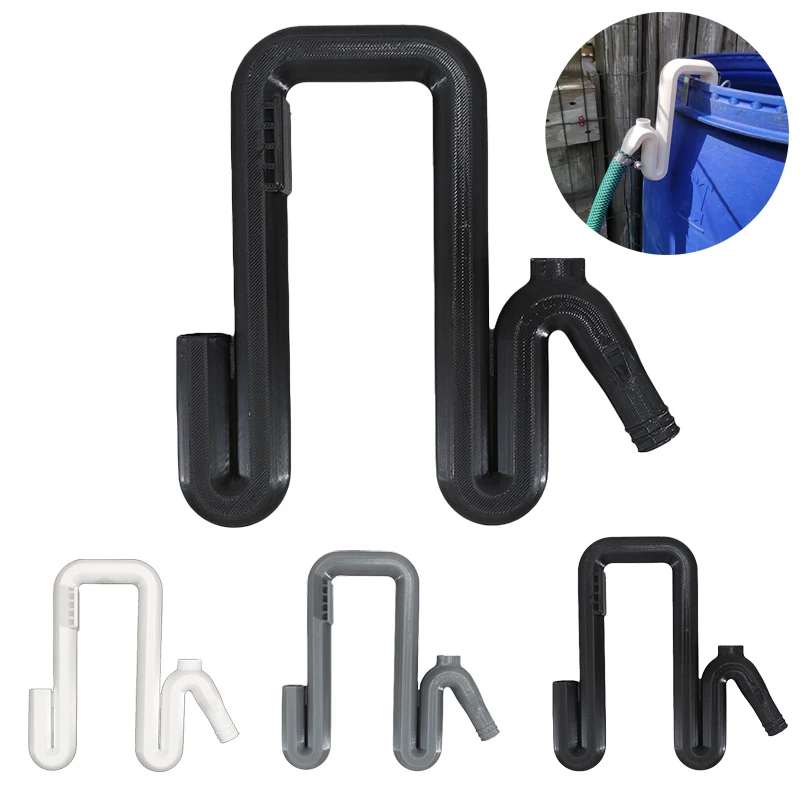 Self Priming Siphon Hose No-Drill Overflow Pipe Auto Drain & Fill Rainwater Transfer & Overflow Pipe Solution