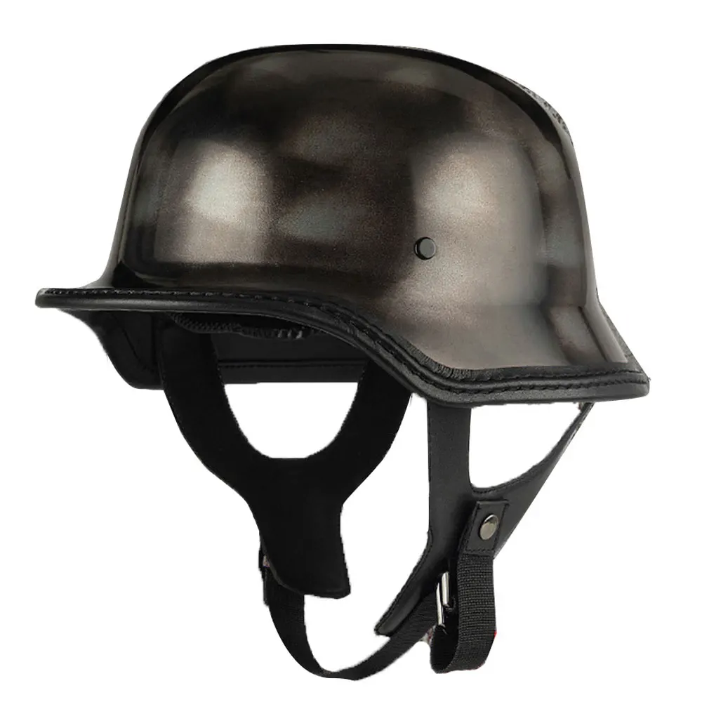 

Retro German Style Motorcycle Helmet Casco Moto Men Motorbike Riding Helmet Summer Breathable Half Helmet Motorcycle Accessories
