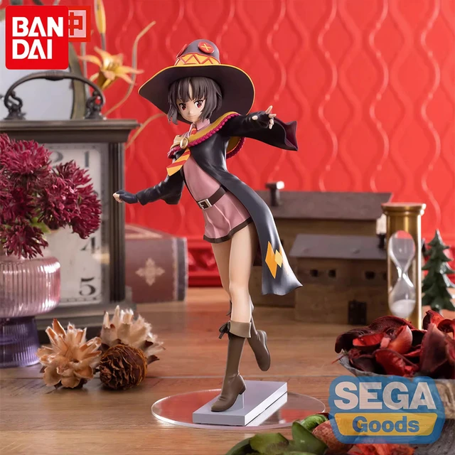 Sega Zoku Kono Subarashii Sekai ni Bakuen, Action Figure Megumin Anime  pré-venda, modelo de coleção, brinquedos de estátua, presentes, 19cm -  AliExpress