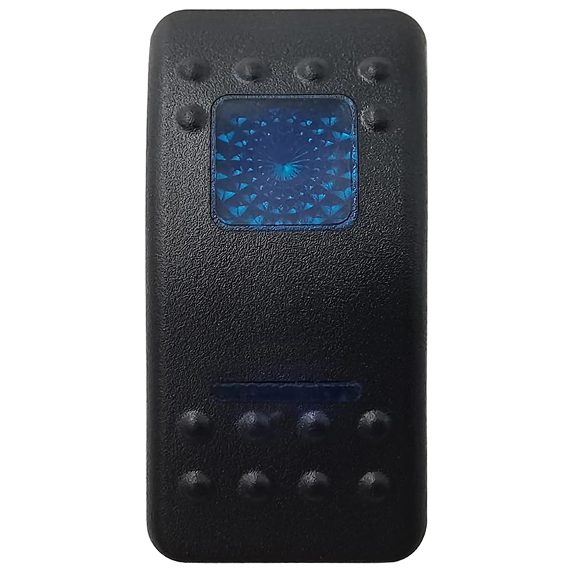 Blue LED Rocker Switch Button - Enhanced Interior Lights & Camper Accessories