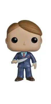 thumbnail image 4 of FUNKO pop Movies Hannibal #146 Lecter 10cm PVC vinilo figura de acción Brinquedos colección modelo juguetes para niños regalo, 4 of 5