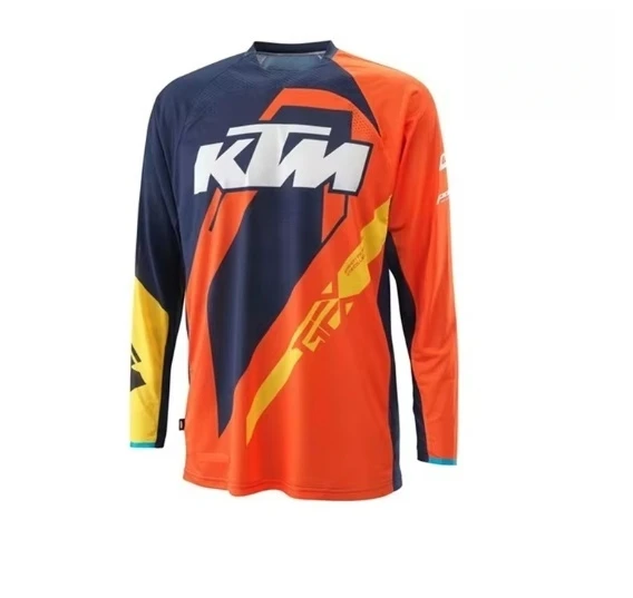 KTM 사이클링 저지 자전거 Mtb Ciclismo Bmx 모토크로스 저지 남성용 긴팔 티셔츠 다운힐 자전거 카미세타스
