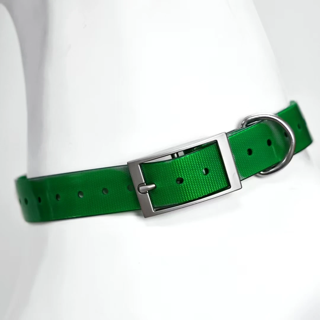 Premium Non-Toxic Waterproof Hunting Dog Collar - Adjustable, Durable, and Easy to Clean Pet Training Accessory