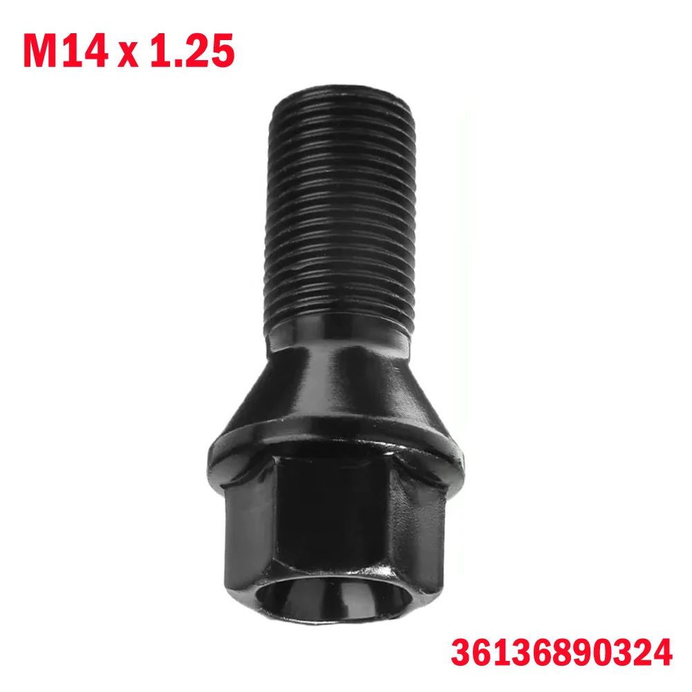 ForBMWWheelNutStudBoltM14X125WheelLugBoltNutSteel