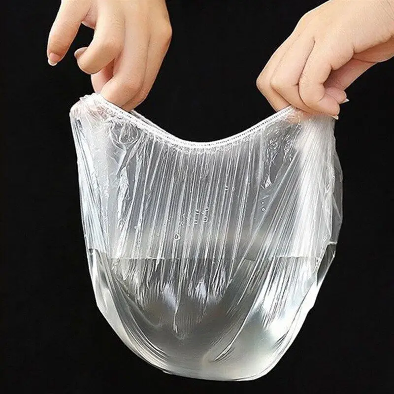 Disposable Food Cover 100PCS For Dishe Wrap Clings Film Dish Plate Fresh Keeping Bag Kitchen Refrigerator food cover fresh keeping bags plastic food storage bags plastic wrap plastic food cover food storage bags disposable food cover
