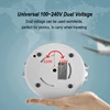 Foldable Electric Cooker 110V/220V Mini Multifunction Hot Pot Food Steamer Cooking Machine for Dormitory Noodle Cooker for Trave 5