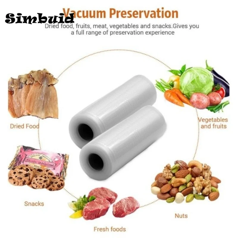 Thicker Kitchen Vacuum Sealing Bags Reusable Rolls Fresh-keeping Food Saver refrigerator Storage Bag Packages for freezing fresh keeping bags vacuum seal bags vacuum bags food storage bags