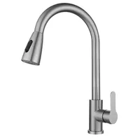 Brushed Nickel Kitchen Faucet 6