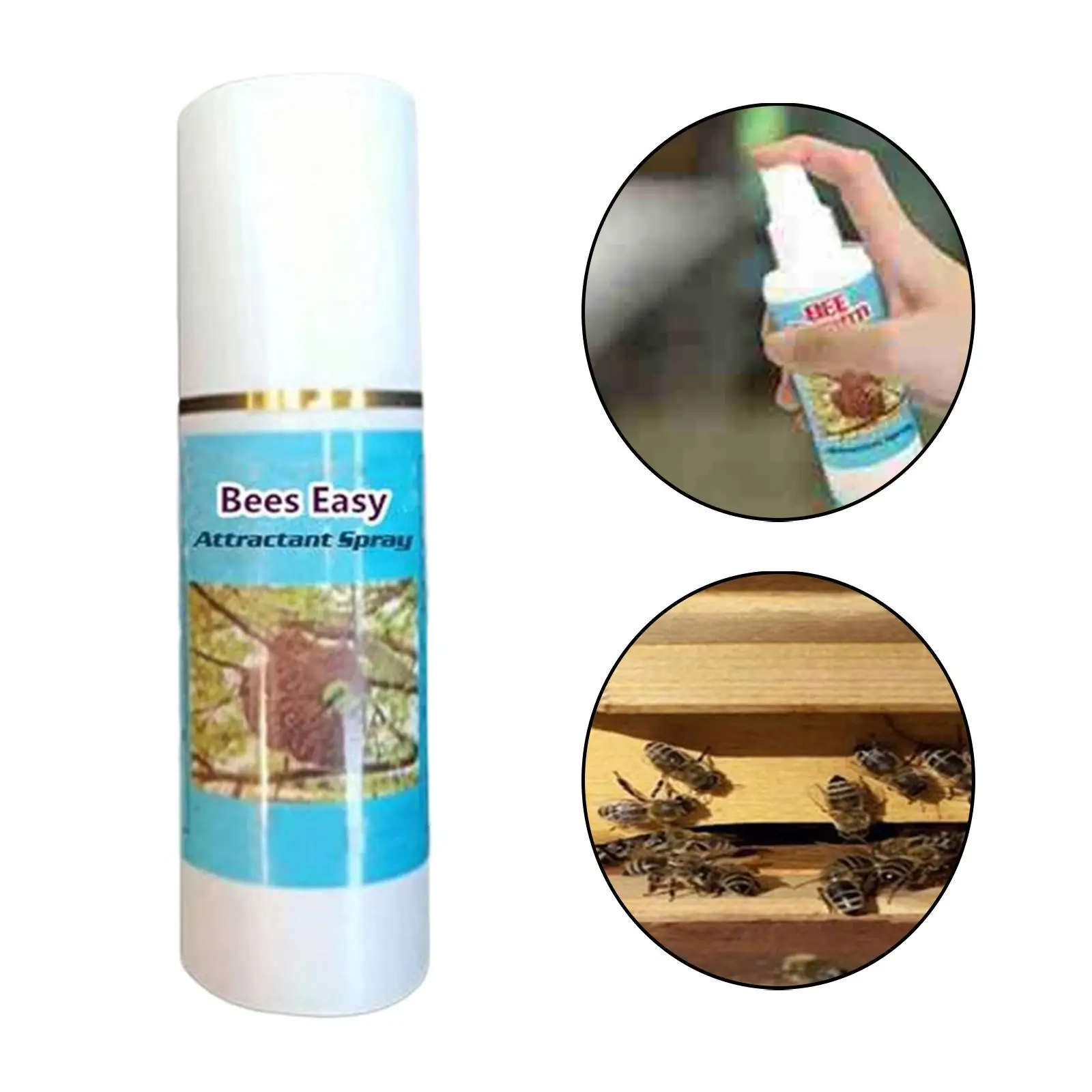Bee Attractant Lure Natural Hornet Bee Seduction Spray Trap Bait for Outdoor