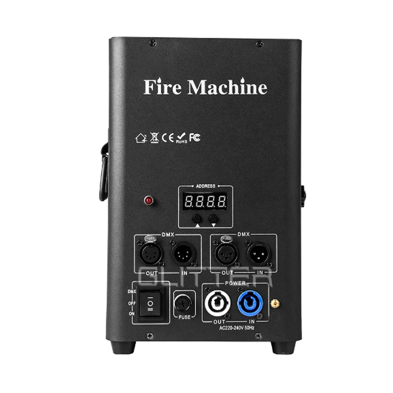 GLC026StageEffectDJSFXDMXFlameThrowerProjectorSingleHead