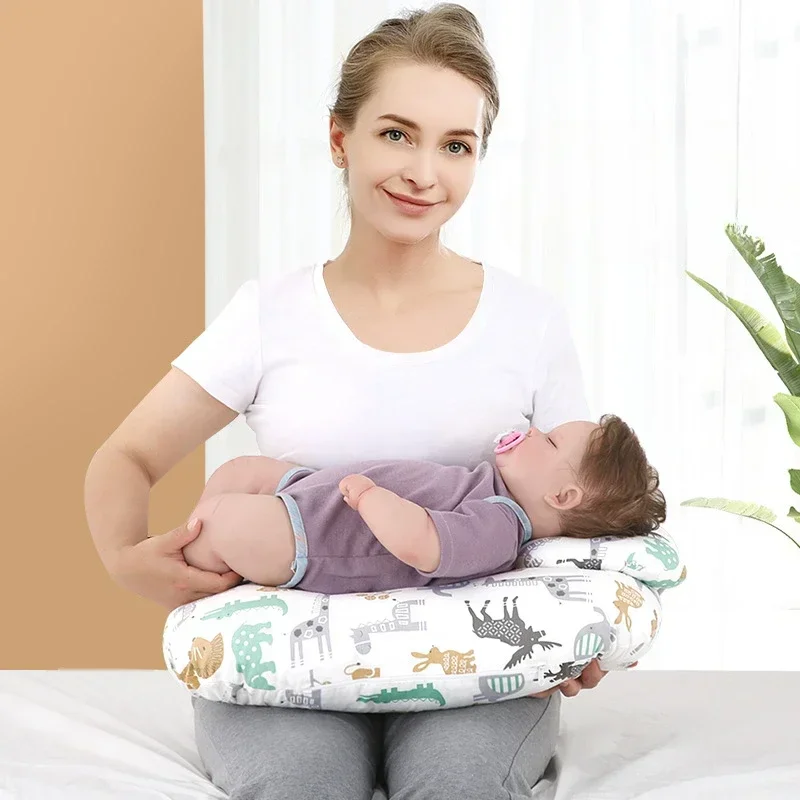 Newborn Lying Feeding Device, Cushion, Feeding Pillow Baby Anti Spitting Milk Slope Pad, Anti Overflow Milk Choking Slope