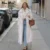Winter High Quality Long Faux Mink Fur Coat Women High Street Furry Fur Jacket Luxury Brand Outerwear Overcoat