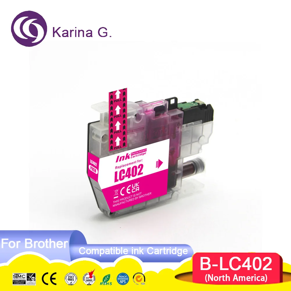 Standard capacity LC402 LC 402 Premium Compatible Ink Cartridge For MFC-J5340DW