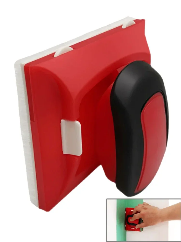 Description Picture 6 of itemRed Paint Edger Cutting in Home Interior Plastic Wall with Pad Nylon Bristles Edge Painting Corner and Edges Cutting Paint Edger