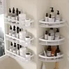 2PCS Bathroom Shelf Kitchen Storage Organizer Aluminum Alloy Shampoo Rack Shower Shelf Bathroom Accessories No Drill Shelf 2