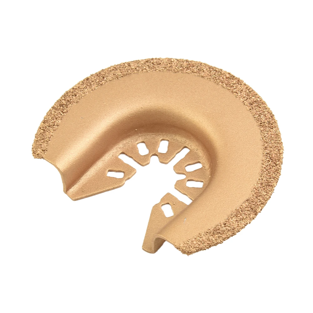 Saw Blades Quick Change Oscillating Multi Tool 64mm Half Circle Diamond Cutting Disc For Power Tools