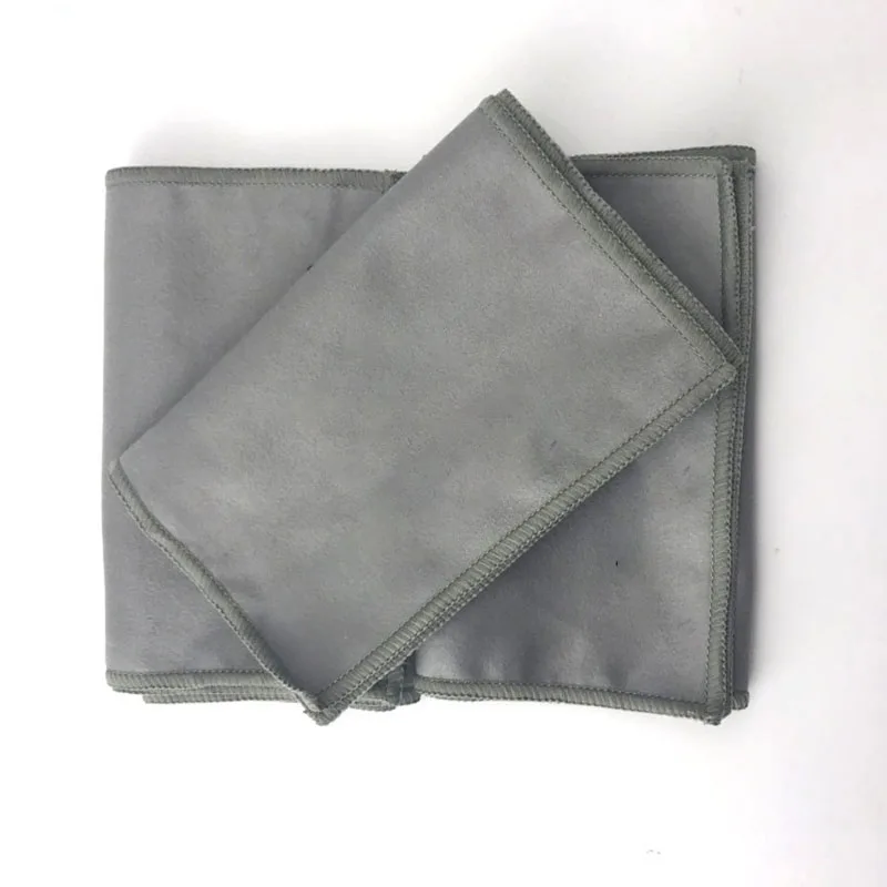 2pcs Shoe Shining Cloths Microfiber Flanne Polishing Cloth Shoe Cleaning Cloth For Buffing/Cleaning & Polishing Leather 4