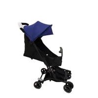 2025 nouveau Simple embarquement bébé poussette quatre roues Absorption des chocs léger Ultra-petit pliable bébé poussette 3