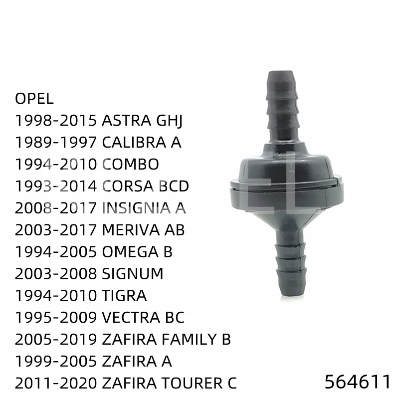 Vacuum Air Pump Check Valve for OPEL VECTRA B C ZAFIRA A FAMILY B TOURER C 564611 check valve