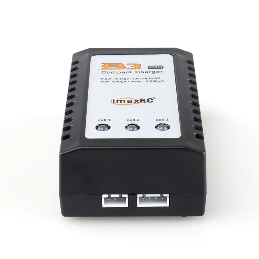 Lipo Battery Charger B3 Pro Compact Balance Charger for 2S 3S 7.4V 11.1V Lithium LiPo Battery B3AC for IMAX RC 10W AC 100-240V