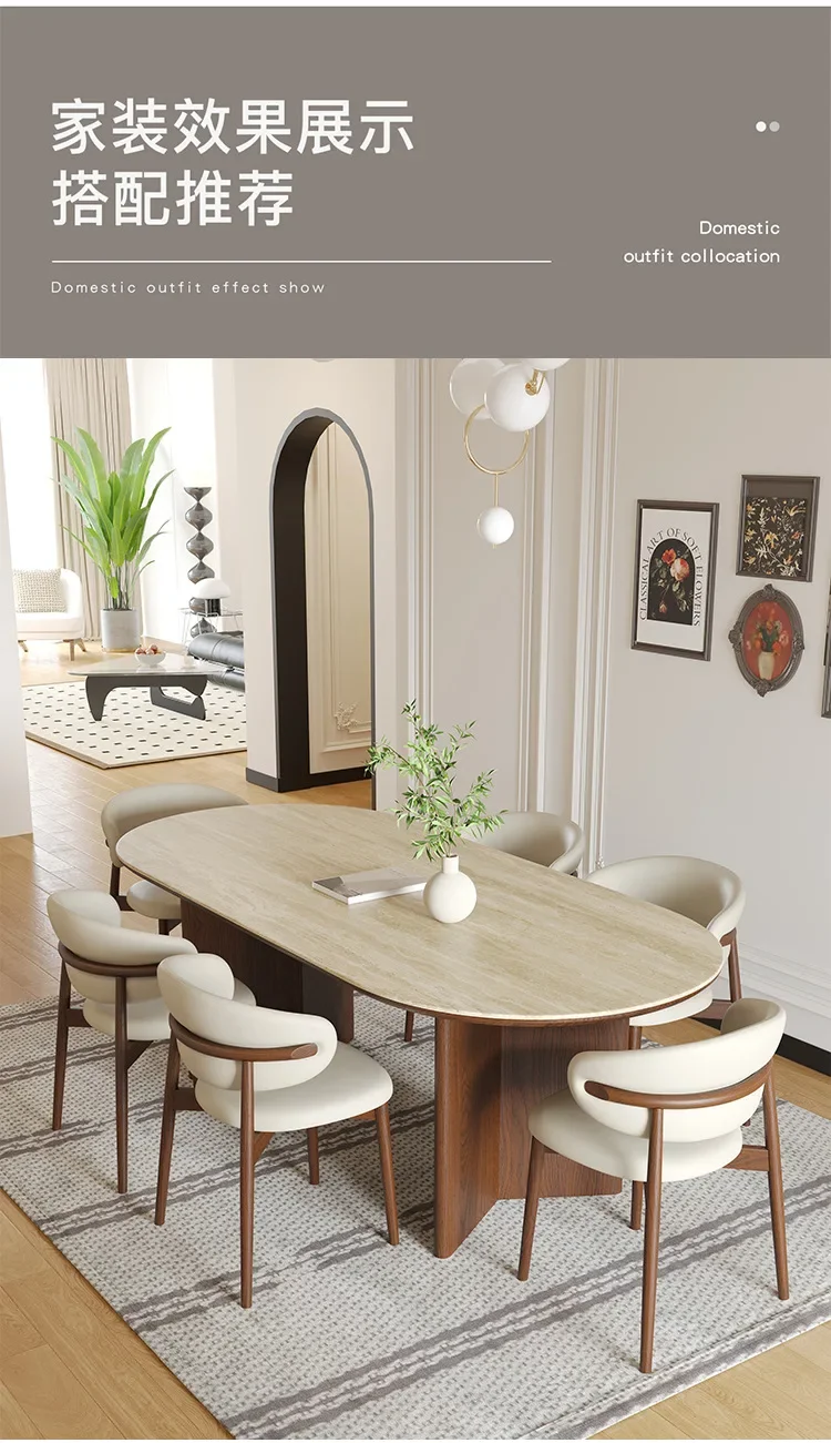 Japanese Style Modern Simplicity Dining Tables Designer High-end Restaurant Island Kitchen Table Elegant Luxury Home Furniture