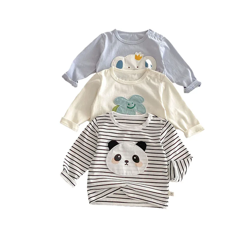 Cotton Kids Cartoon Panda T Shirt for Girls