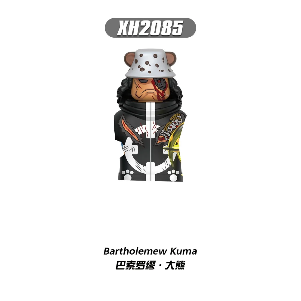 Silvers Rayleigh Monkey D Dragon Mini Action Figure Doll Anime One Piece Series Building Blocks Doll Kids Birthday Creative Gift