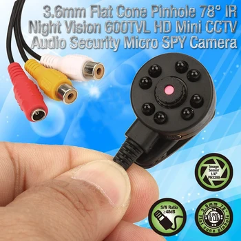 CCTV 1/3 소니 CCD 1000TVL 3.6mm 와이드 앵글 8 개 IR LED D/N 90 도 와이드 렌즈 미니 HD 보안 감시 카메라, 소니 CCD 1000TVL IR LED D/N