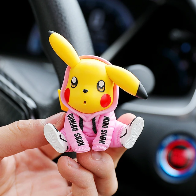 Pokemon Car Perfume Pendant Pikachu 3D Shoe Anime Action Figures Fragrance  Air Freshener Auto Interior Decoration Aromatherapy - AliExpress
