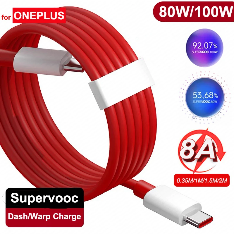 Oneplus 11 10 Pro Cable Original 100W 8A Supervooc Warp USB Type C oneplus-11-10-pro-cable-original-100w-8a-supervooc-warp-usb-type-c