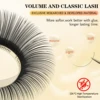 Lashonly Korea PBT Faux Mink Lashes Individual Natural False Eyelash Extension Volume Fan Eye Lashes Supplies For Makeup 2