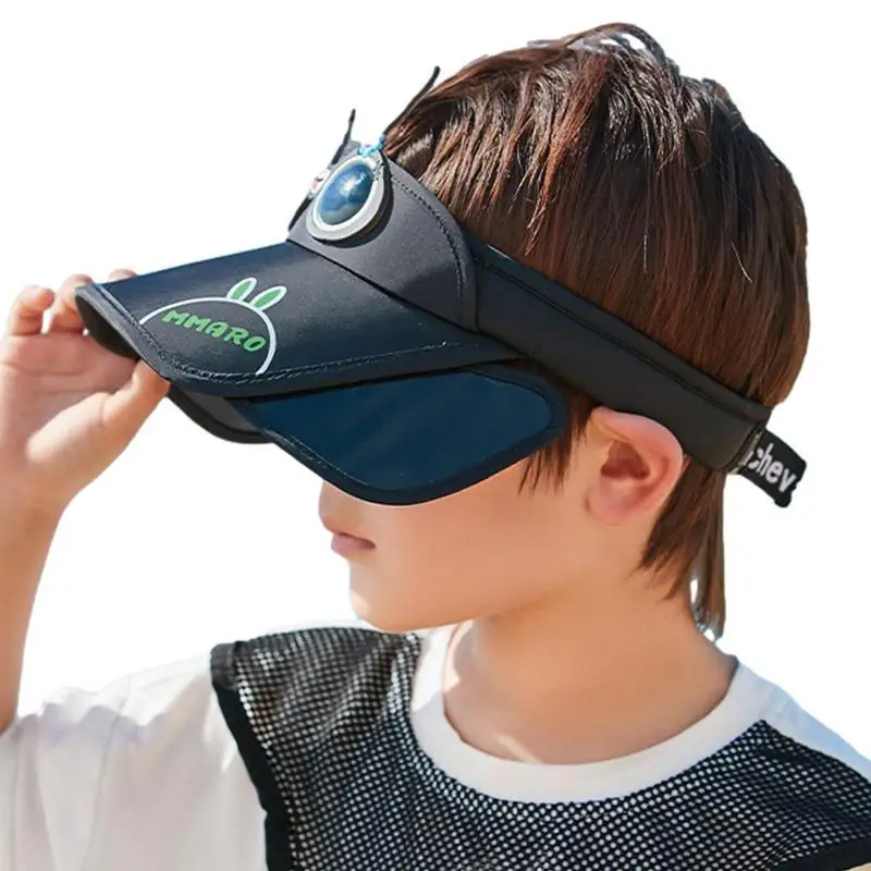 

Sun Visor Hat For Kids Children Sports Hats With Cartoon Design Adjustable And Adorable Kids Visor Sun Hat For Beach And Tennis