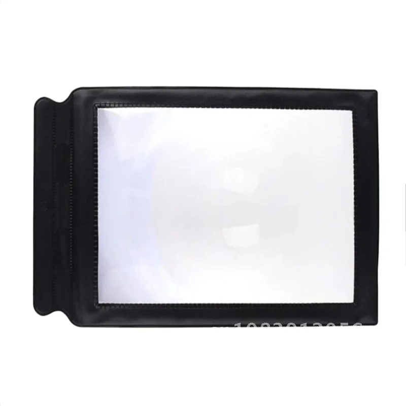 

A4 Lenses Large Sheet Magnifier Magnifying Glass Book Reading Lens Page Glass Lens Magnification Aid Fresnel Lentes Magnifier