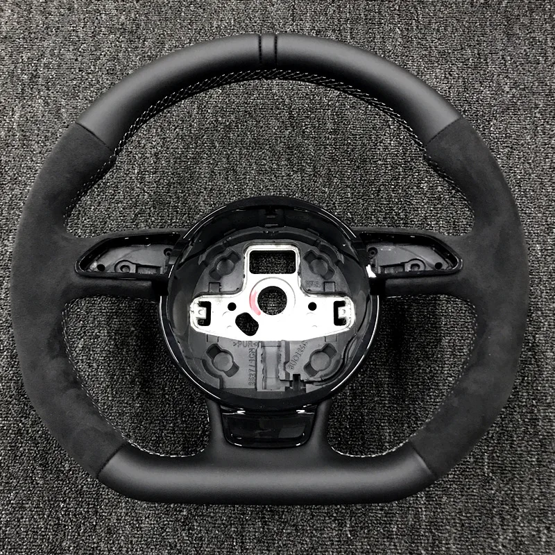 

Suitable for Audi A4 A6L A5 A7 Q3 Q5 Q7 Modified S4 S5 S6 Flat Bottom Steering Wheel