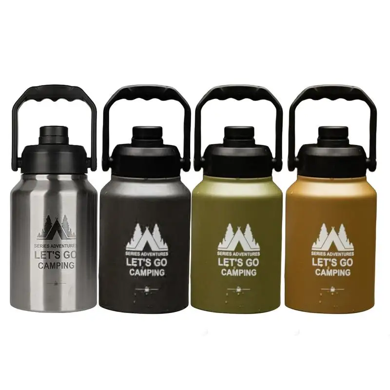 

Hydro Water Bottle Leakproof Metal Travel Mug Workout Flask Jug Travel Mug For Gym Outdoor Sports Hiking Cycling Camping Running