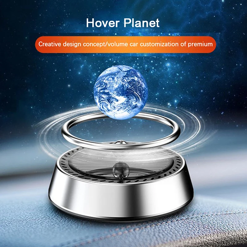 

1 Set Solar Car Aromatherapy Vehicle Perfume Air Freshener Auto Essential Oil Diffuser With Interstellar Ball