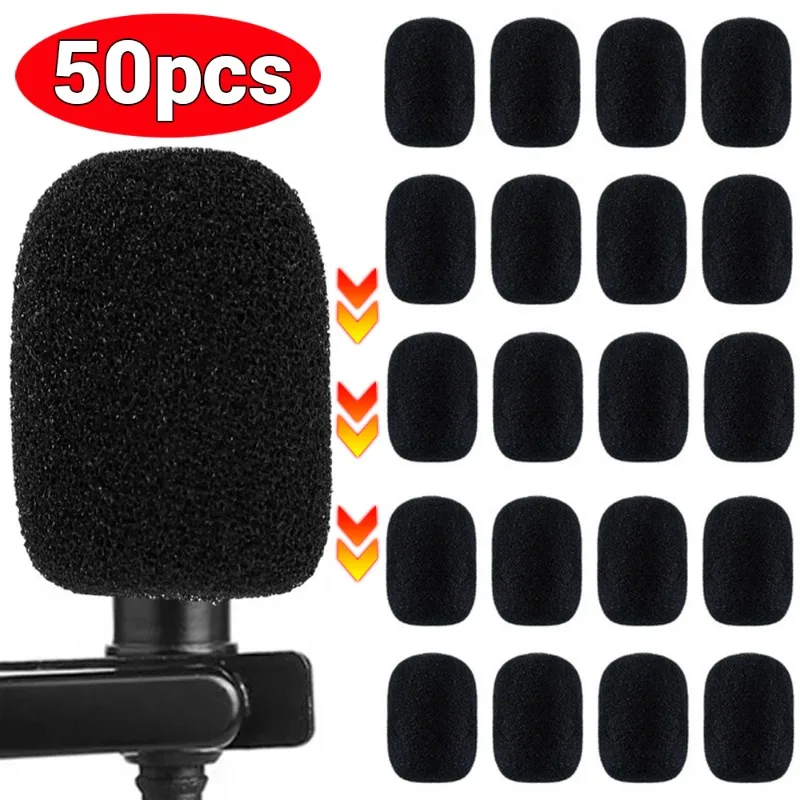 

50/10 шт., универсальные черные мини-наушники