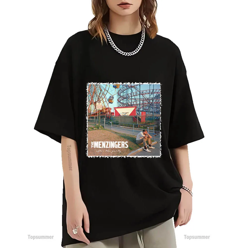 

After the Party Album T Shirt The Menzingers Tour T-Shirt Women Gothic Rock Cotton T-Shirts Men Short Sleeve Tee